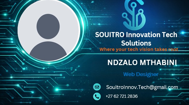 NR Mthabini — UI/UX Designer